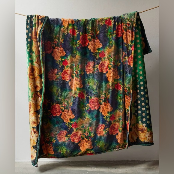 Johnny Was Laurel Canyon Cozy Blanket Paza Print - Picture 4 of 5